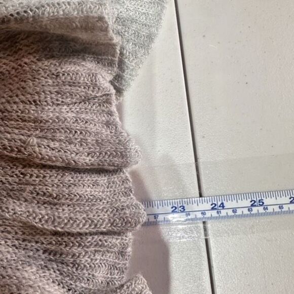 Anthropologie Sleeping on Snow Nuvola Sweater Gray Soft Size XS Wool Blend - Picture 10 of 11